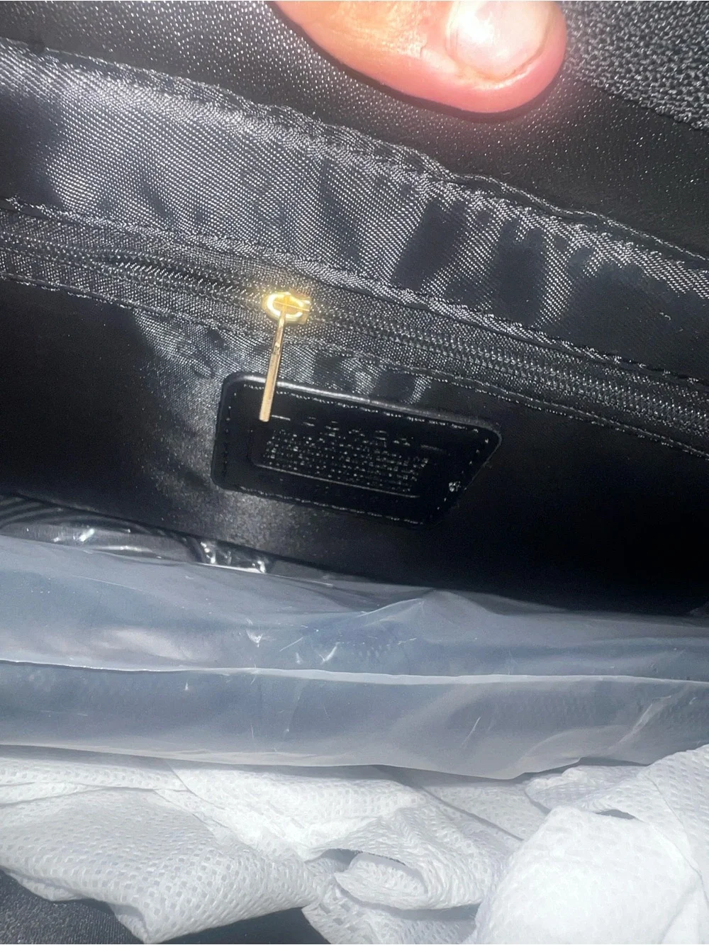Coach elegant black